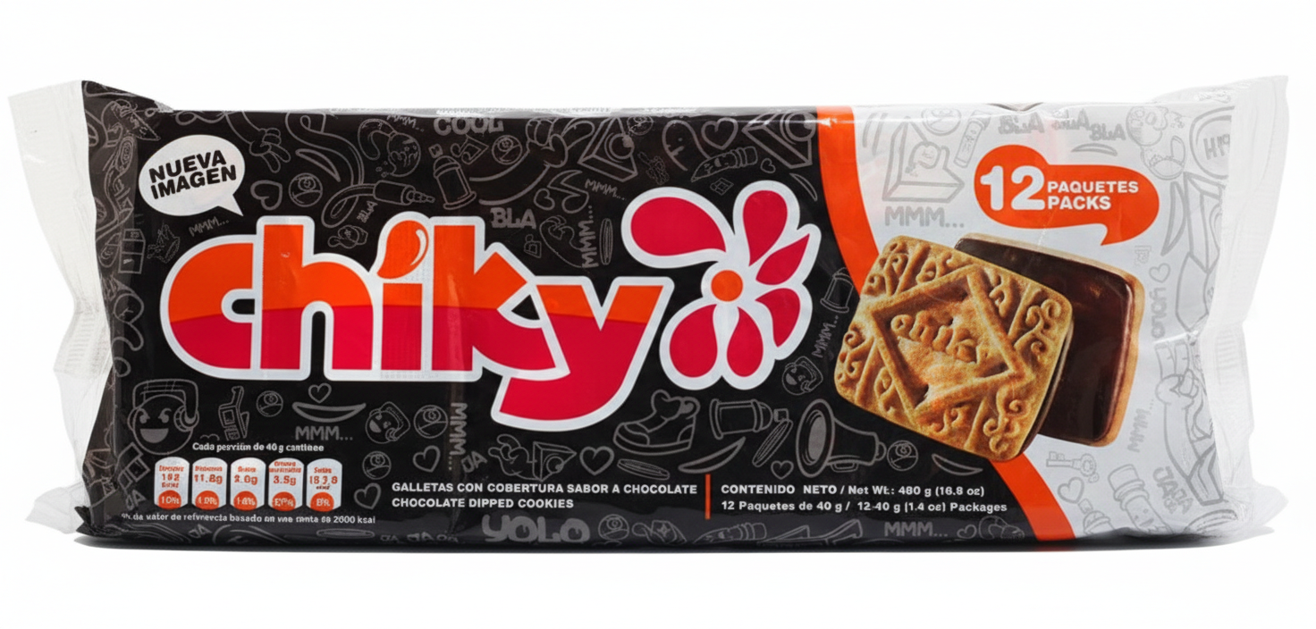Galleta Chiky Tradicional paquete de 12 Und